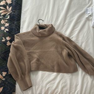 Aritzia cropped sweater